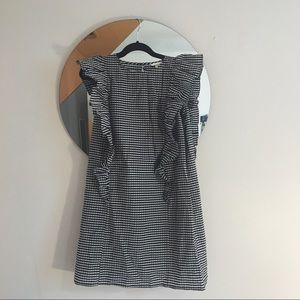 H&M • Ruffled Gingham Dress
